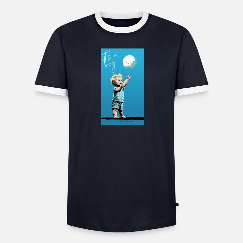 Its a boy Men's Ringer Shirt