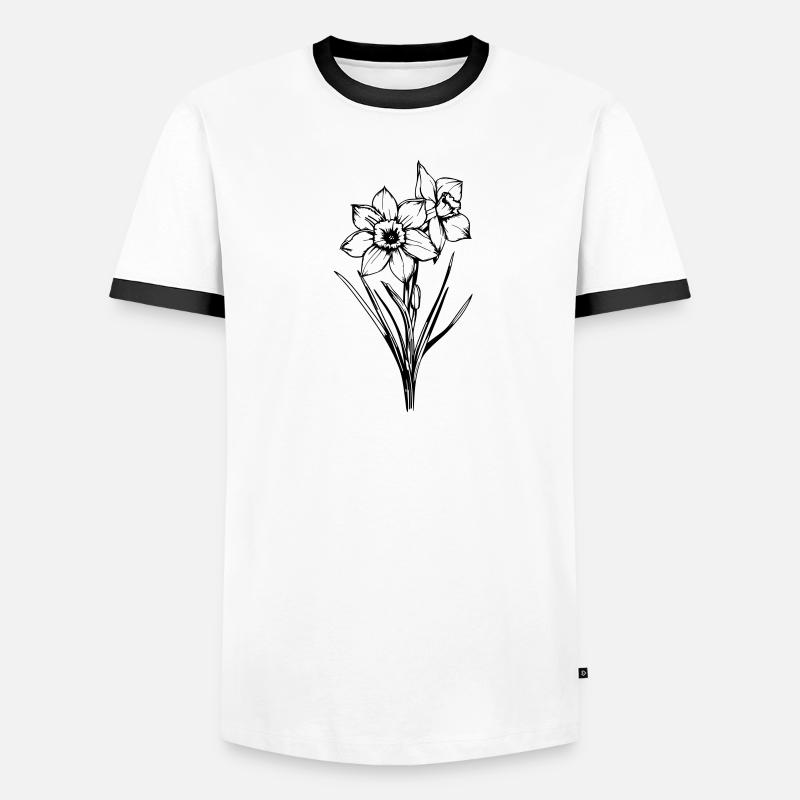 Spring Flower Men's Ringer Shirt