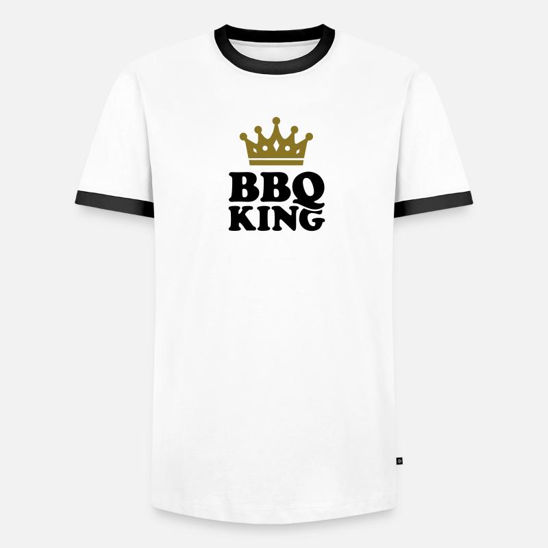 BBQ King T-shirt contrasté Homme