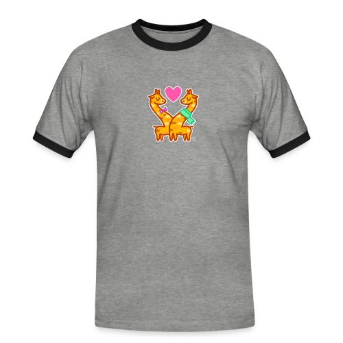 Giraffe <3 - Men's Ringer Shirt