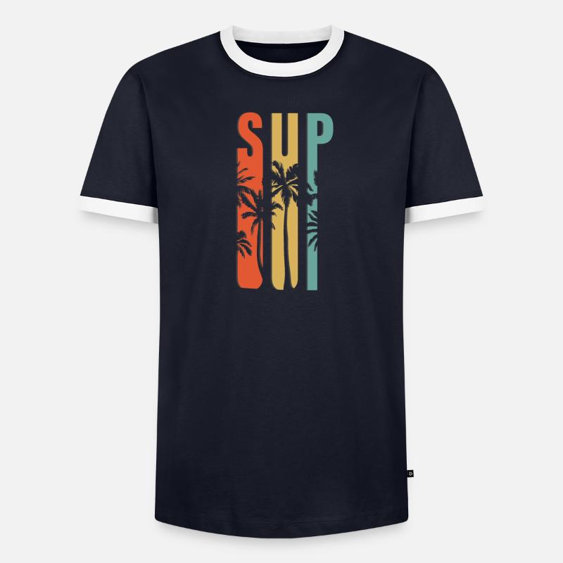 SOUPER T-shirt contrasté Homme