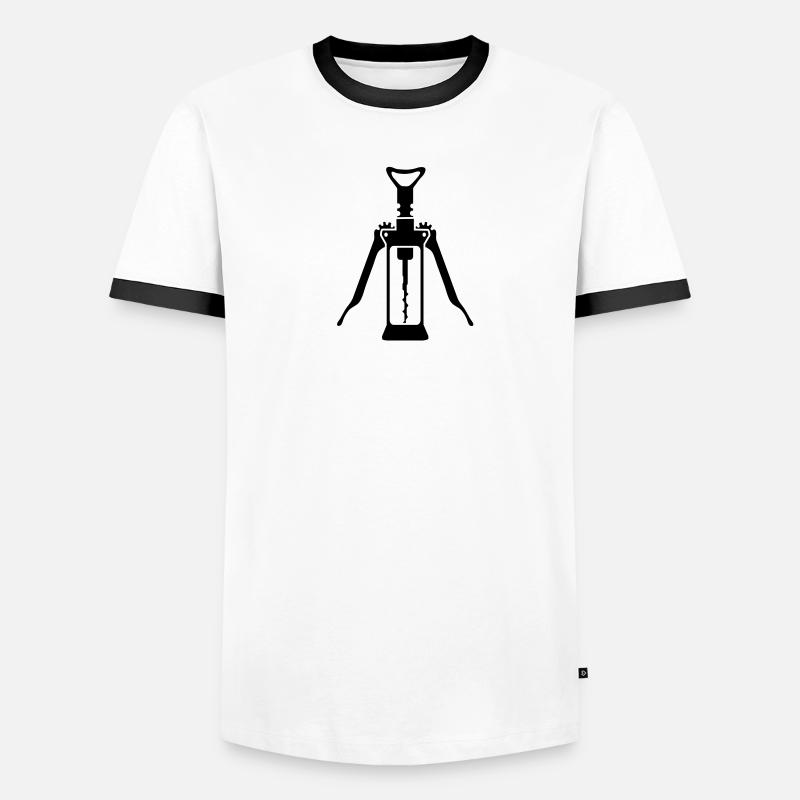 tire-bouchon_2_c1 T-shirt contrasté Homme