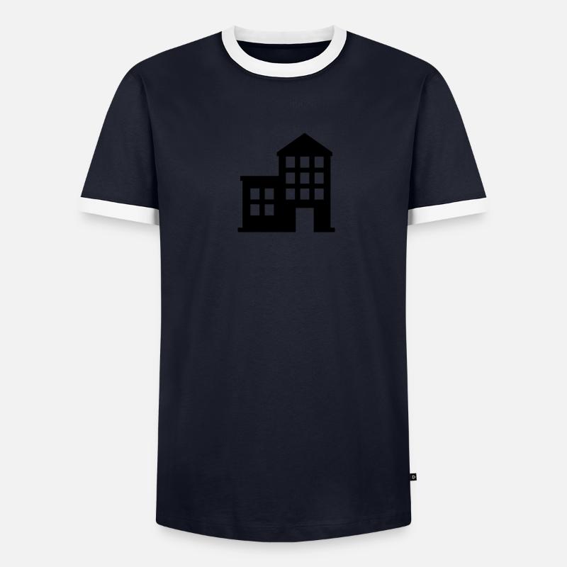 Maison T-shirt contrasté Homme
