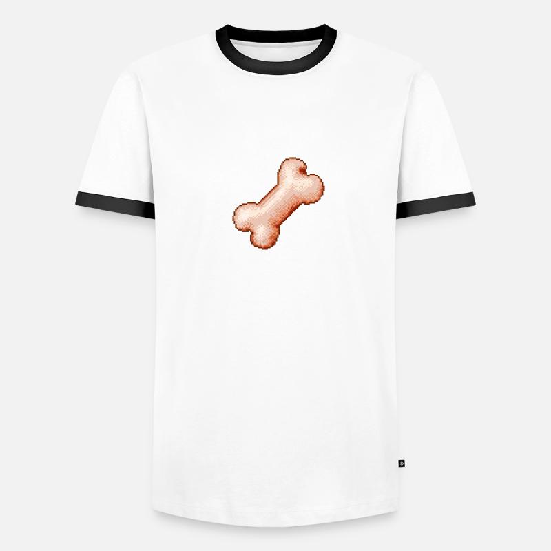 Bone Bone Fun Fun 8bit 16bit Retro Videospiele Männer Kontrast-T-Shirt