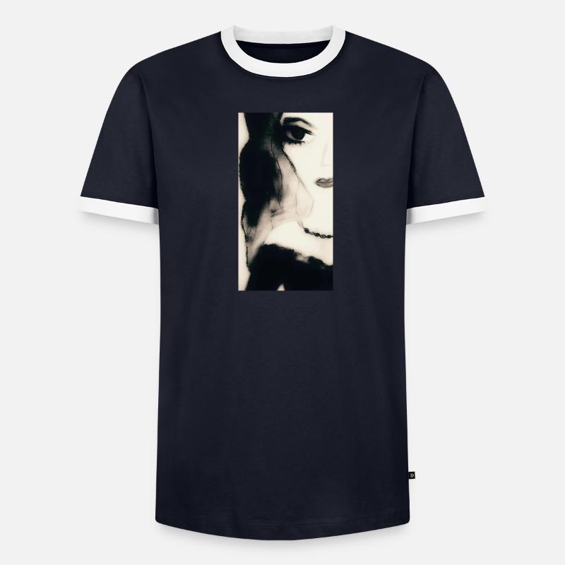 https://www.instagram.com/goldenvsilver/?hl=fr T-shirt contrasté Homme
