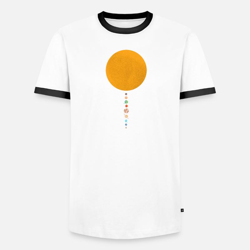 solar system Men's Ringer Shirt