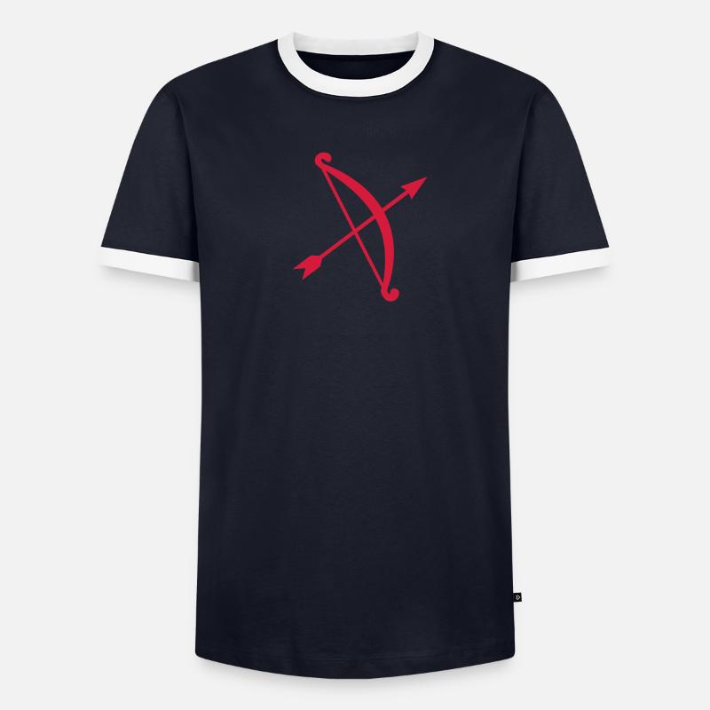 arc - flè T-shirt contrasté Homme