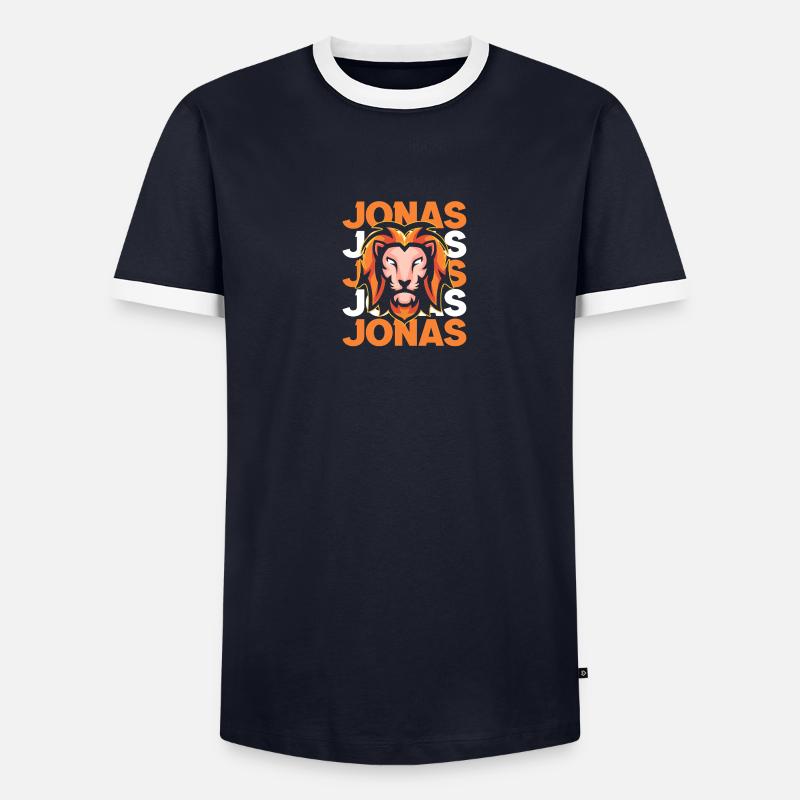 Leo Jonas T-shirt contrasté Homme