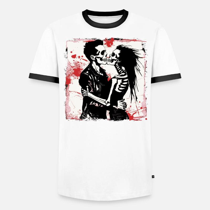 L’amour éternel du rock’n roll T-shirt contrasté Homme