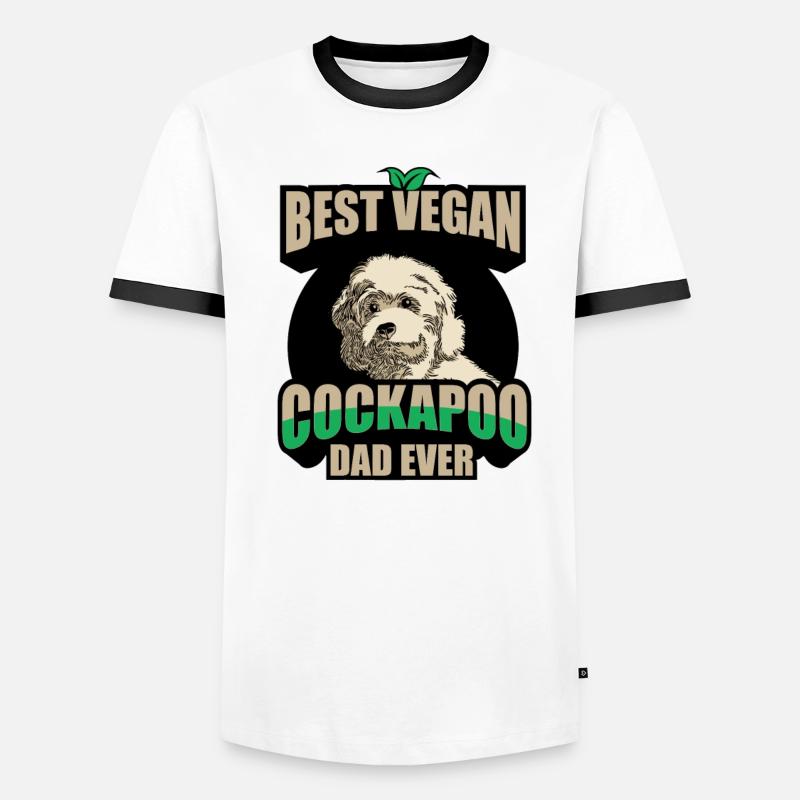 Cockapoo Männer Kontrast-T-Shirt