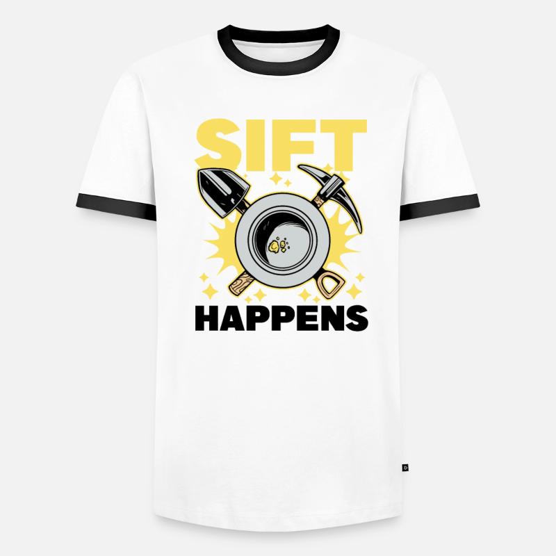 Digging for gold Men's Ringer Shirt