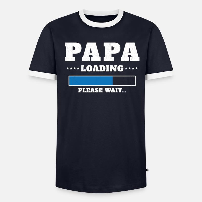 Loading Dad Please wait - Men's Ringer Shirt - undefined