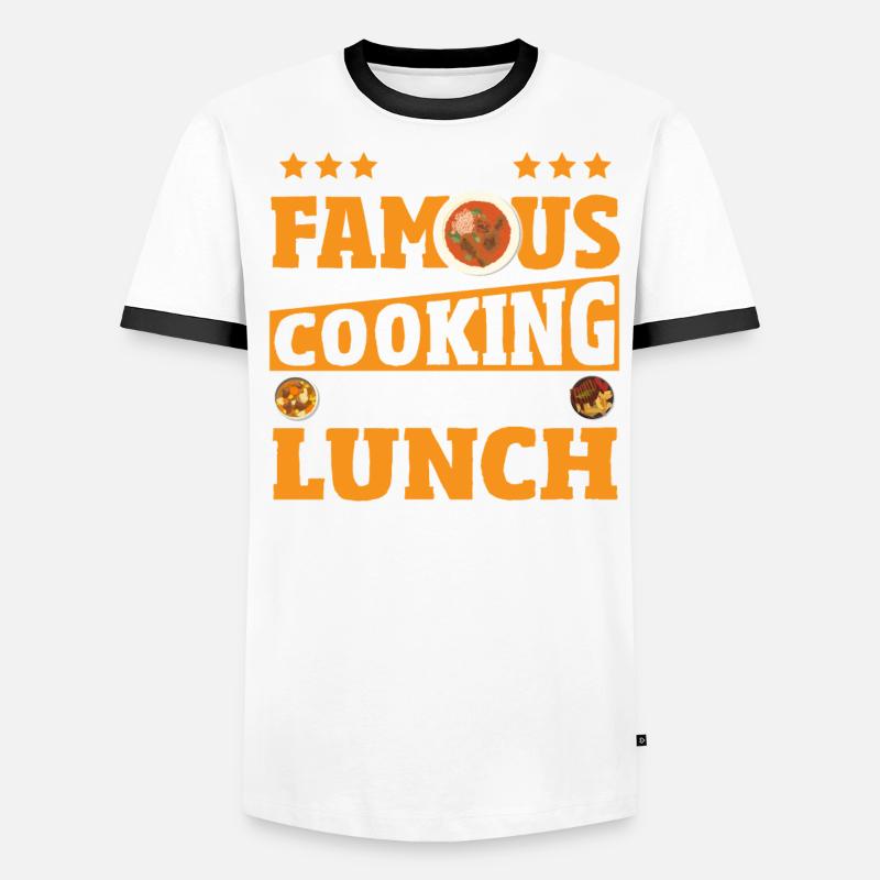Cafeteria Mitarbeiter Cafeteria-Worker Pensioniert Männer Kontrast-T-Shirt