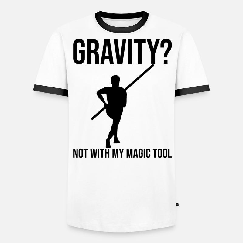 Fun Pole Vault Pole Vault Pole Vault Men's Ringer Shirt