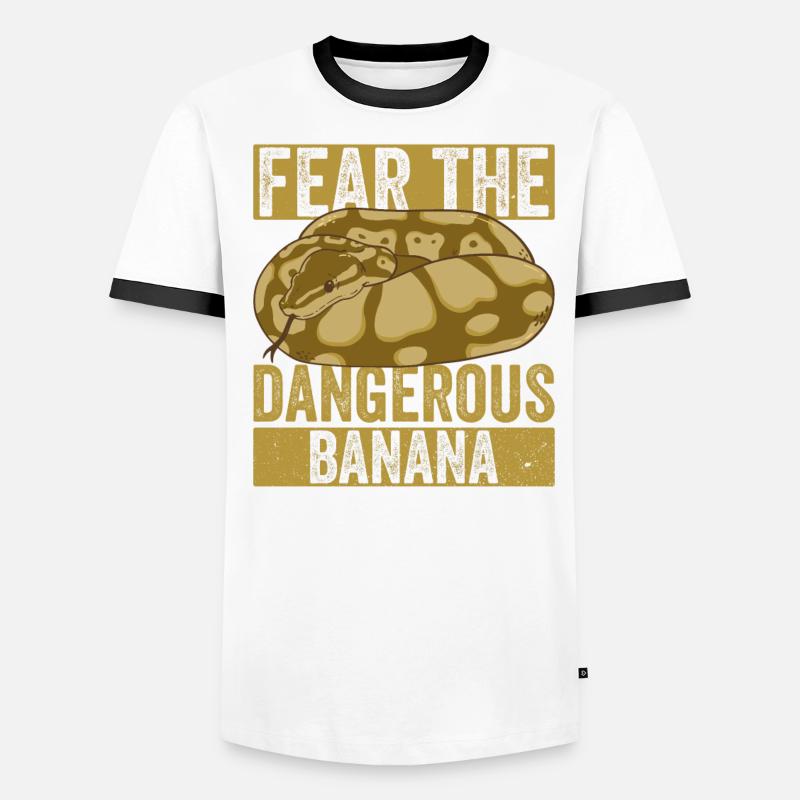 Banana Königspython Men's Ringer Shirt