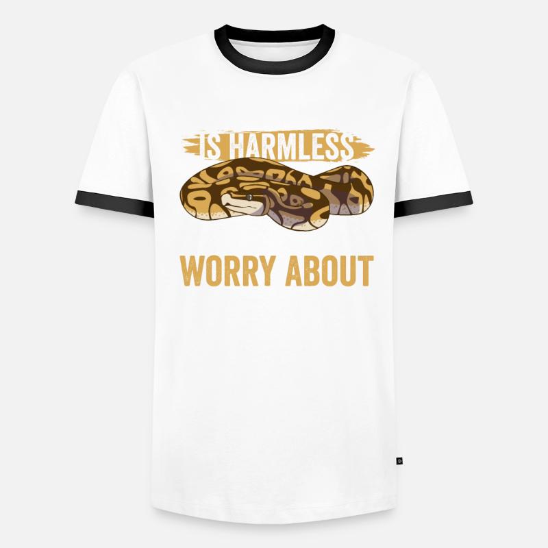 Banana Königspython Men's Ringer Shirt