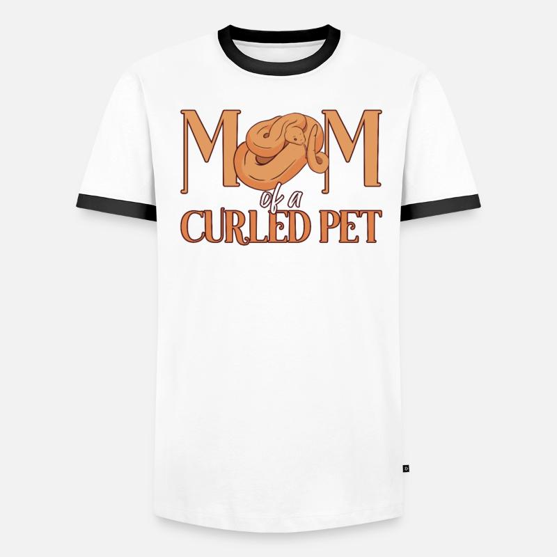 Königspython Mutter Banana Ball Python Mama Men's Ringer Shirt