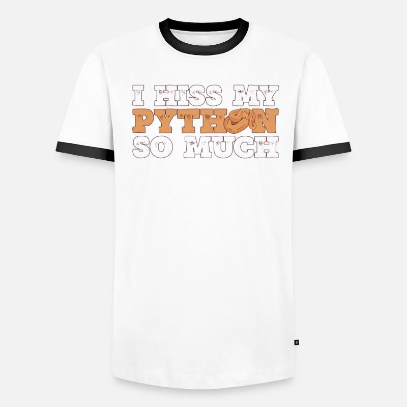 Boule de banane Python Königspython - T-shirt contrasté Homme - undefined