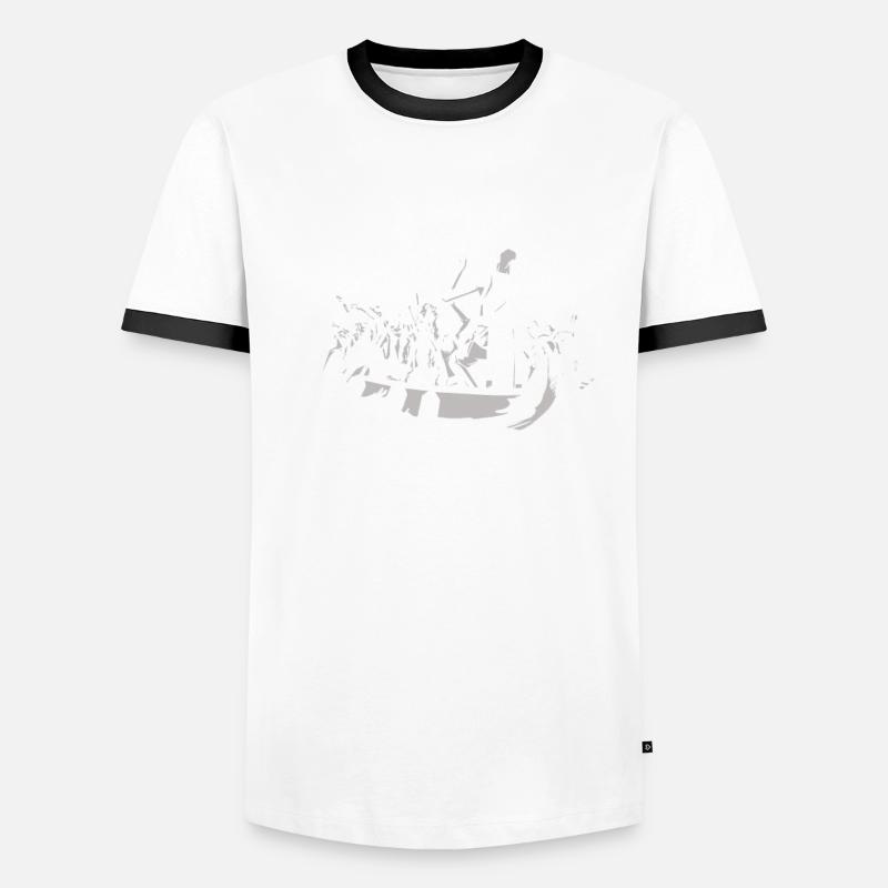 Drachenboot T-shirt contrasté Homme