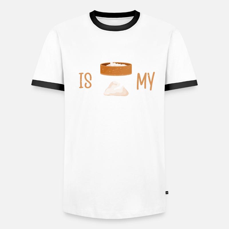 Baking Flour Is My Glitter Baker Bakery Men's Ringer Shirt