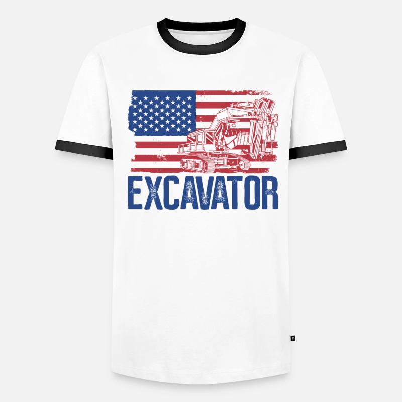 Bagger Baggern Sandbagger T-shirt contrasté Homme