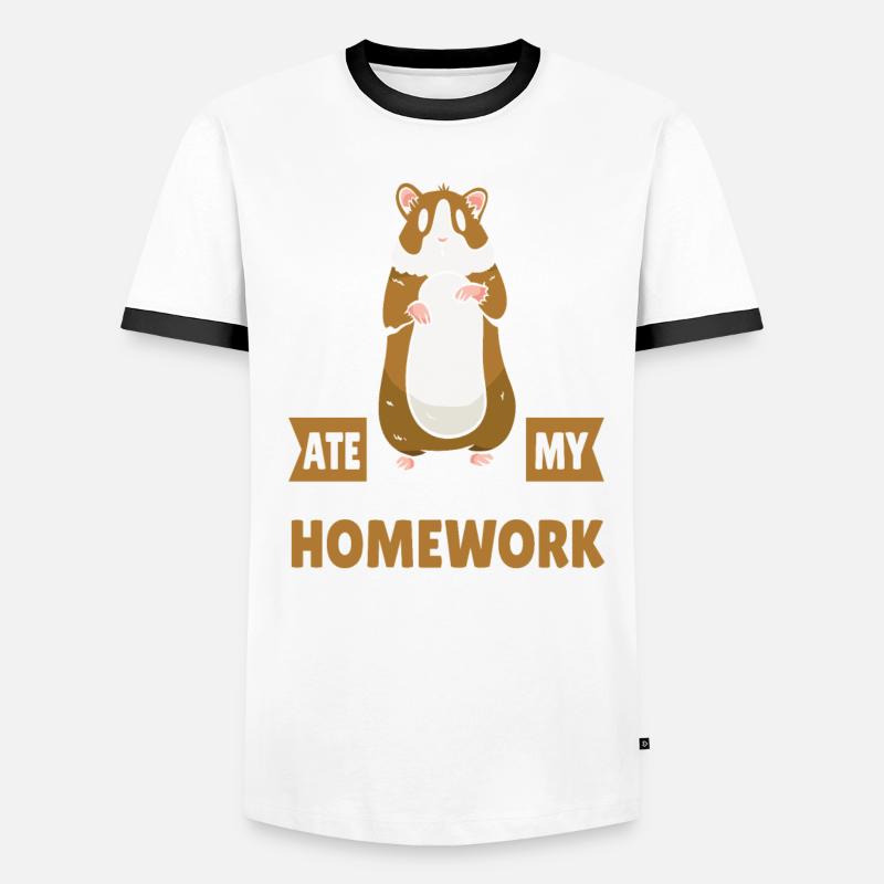 Désolé, mon hamster a mon T-shirt contrasté Homme