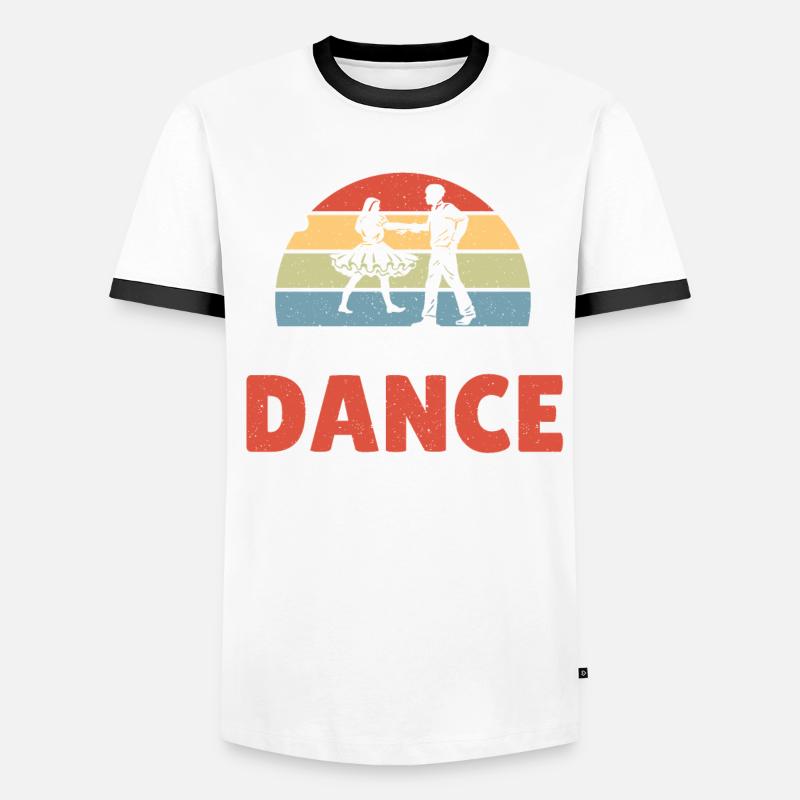 Square People Can Also Dance Square Dance Square Men's Ringer Shirt