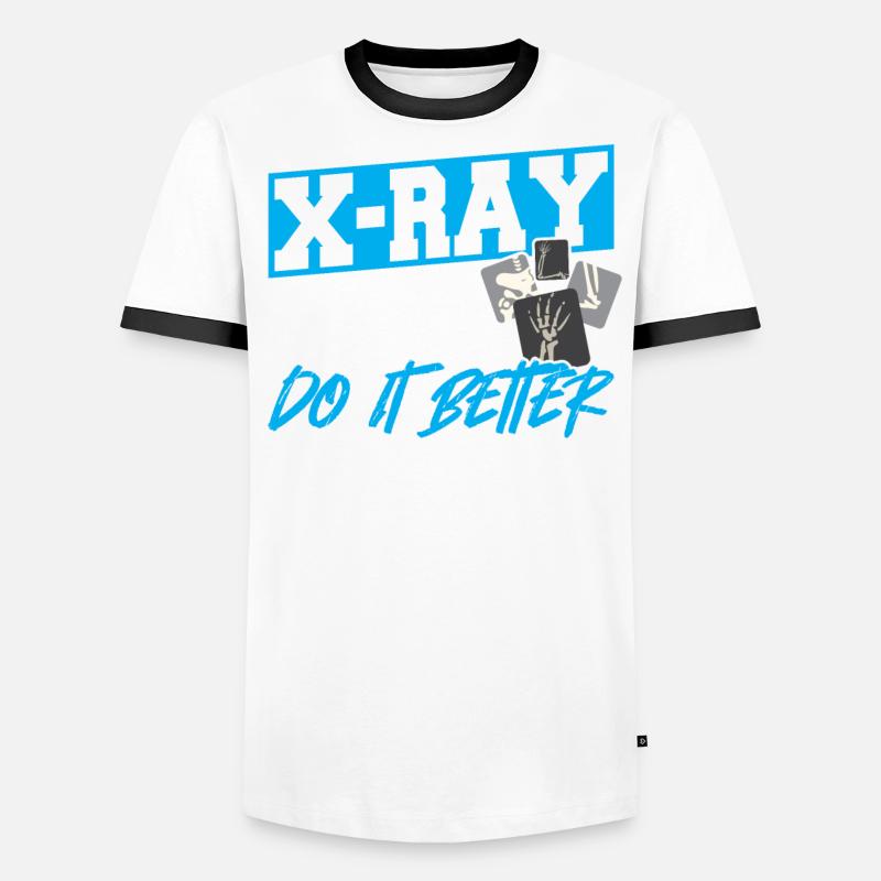 X-Ray Techs Do It Better In The Dark X-Ray Men's Ringer Shirt