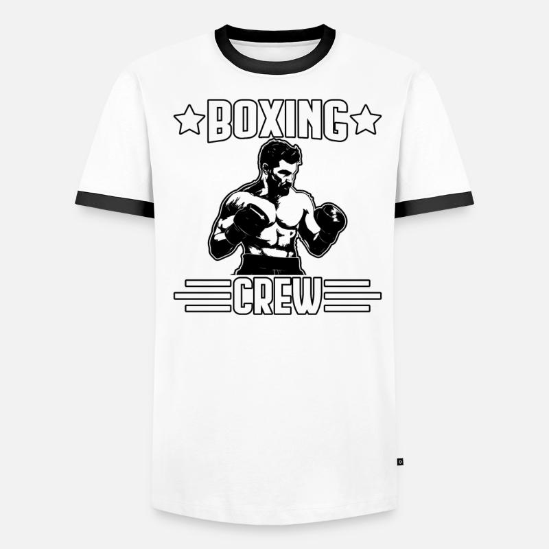 Équipe de boxe T-shirt contrasté Homme