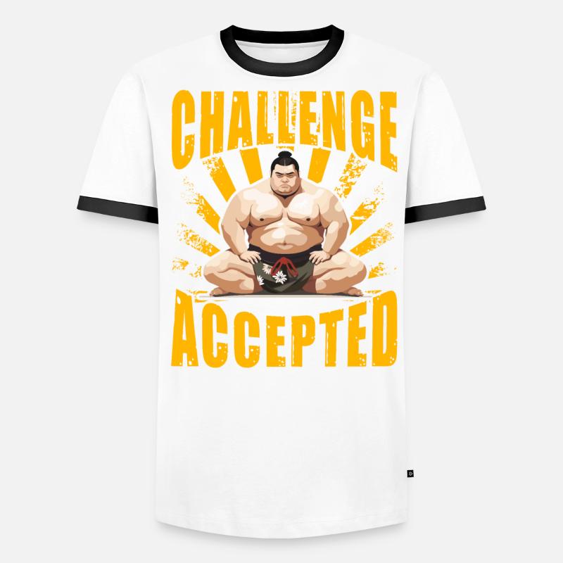 Challenge Accepted Sumo Men's Ringer Shirt