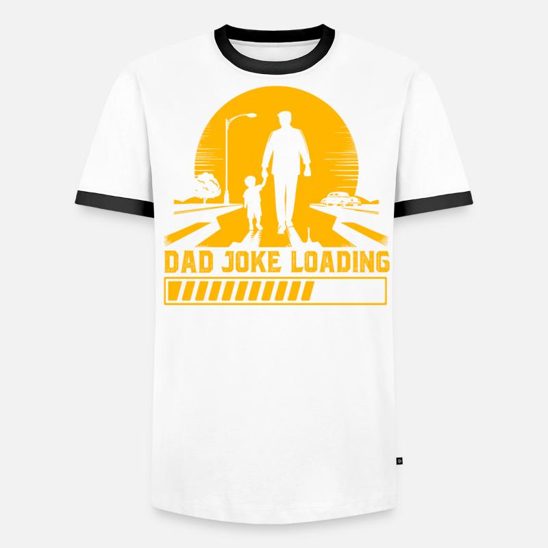 Dad Joke Loading Men's Ringer Shirt
