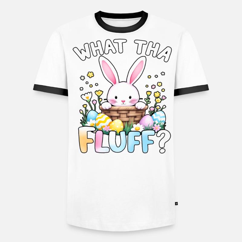 Qu’est-ce que c’est que Fluff ? T-shirt contrasté Homme