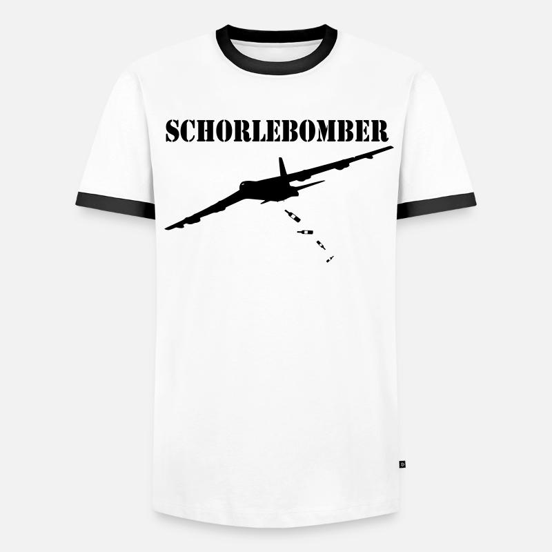 Schorlebomber Männer Kontrast-T-Shirt