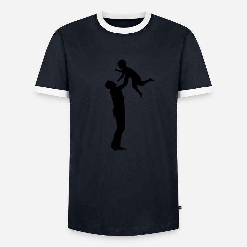 Father kid set Men's Ringer Shirt