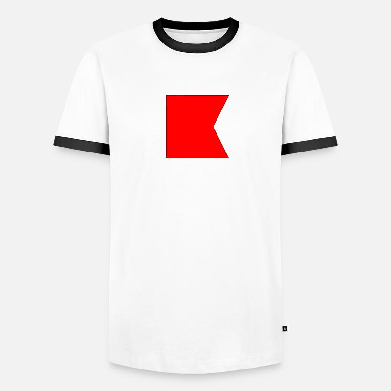 Bravo T-shirt contrasté Homme