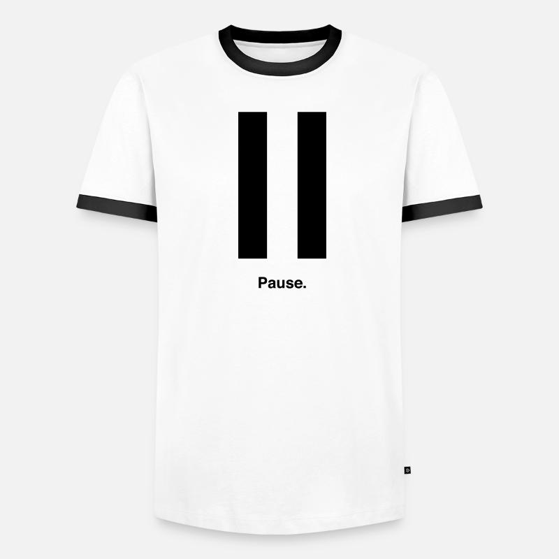 Pause Men's Ringer Shirt