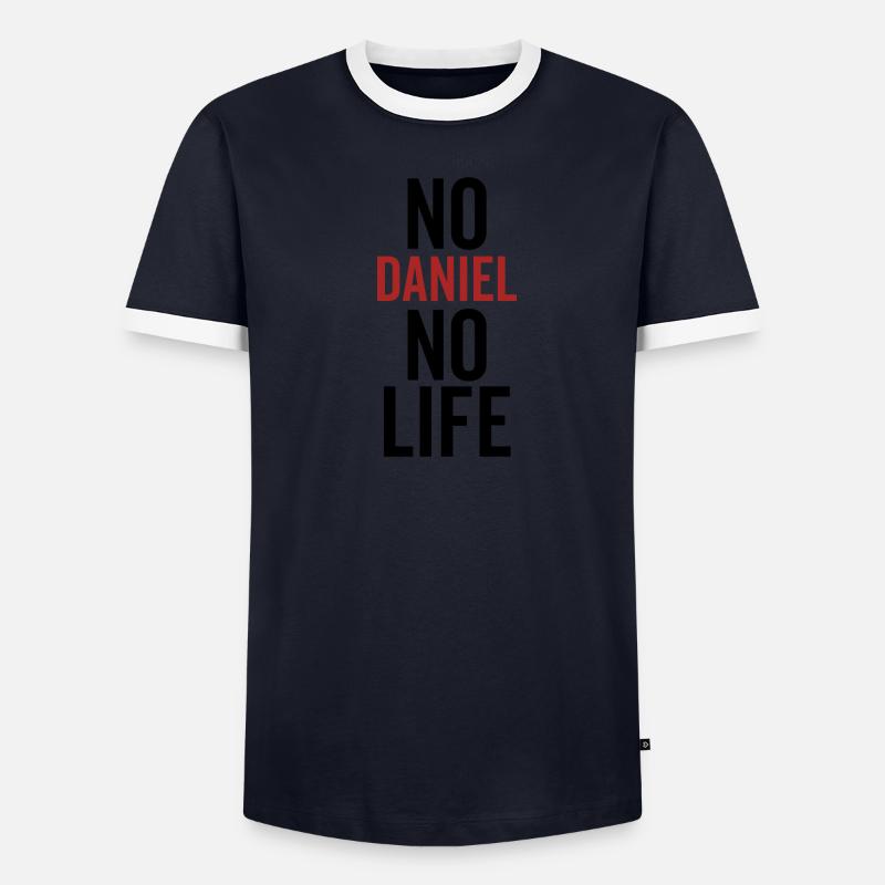 Pas de Daniel Pas de vie T-shirt contrasté Homme