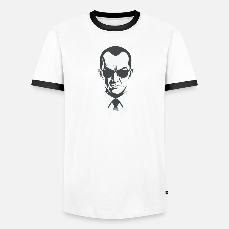 Agent Smith T-shirt contrasté Homme