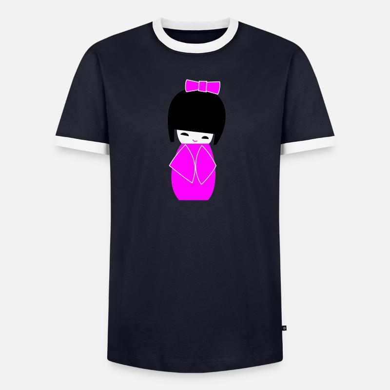Kokeshi T-shirt contrasté Homme