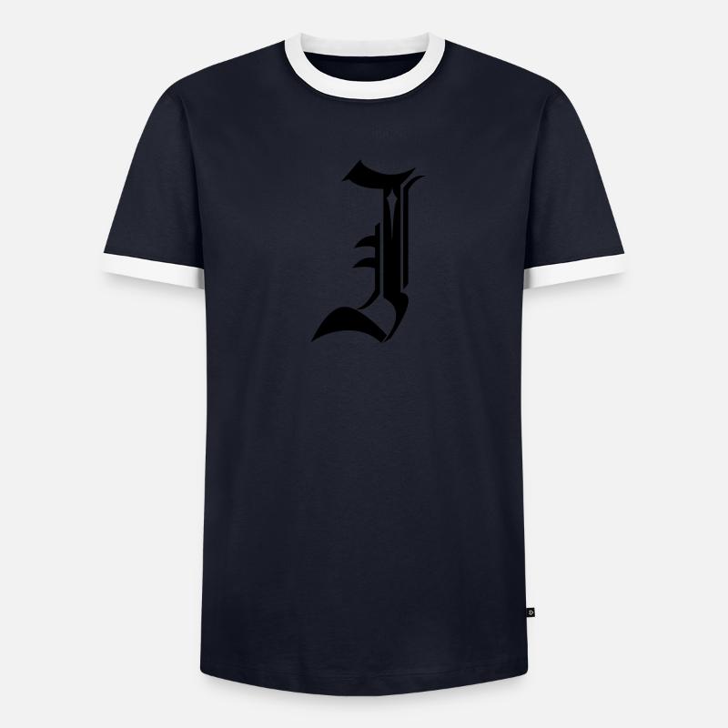 J - Men's Ringer Shirt - undefined