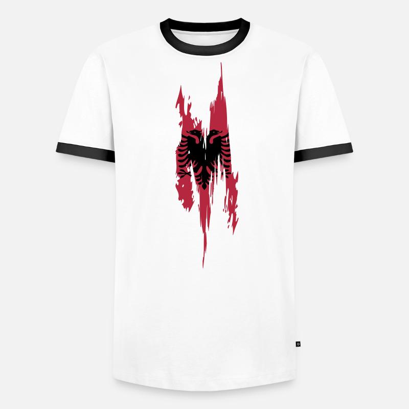 Conception de l’albanaise T-shirt contrasté Homme