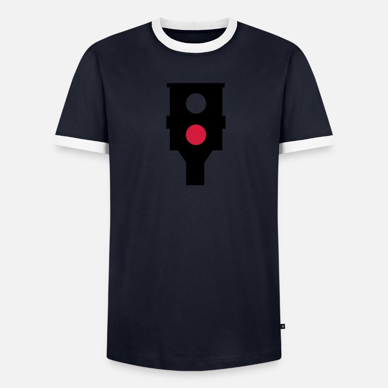 Speed camera Men's Ringer Shirt