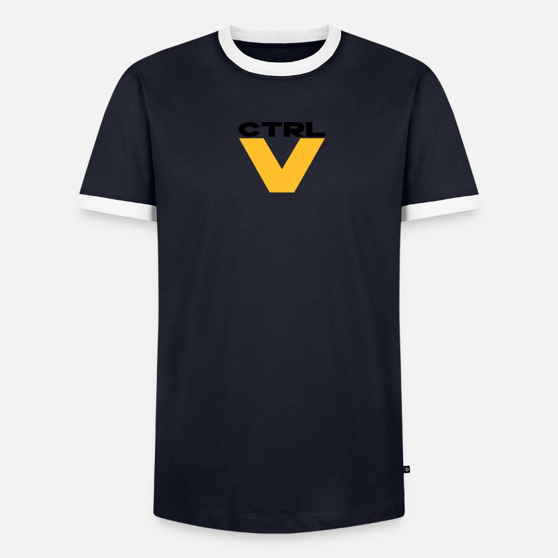 ctrl v T-shirt contrasté Homme