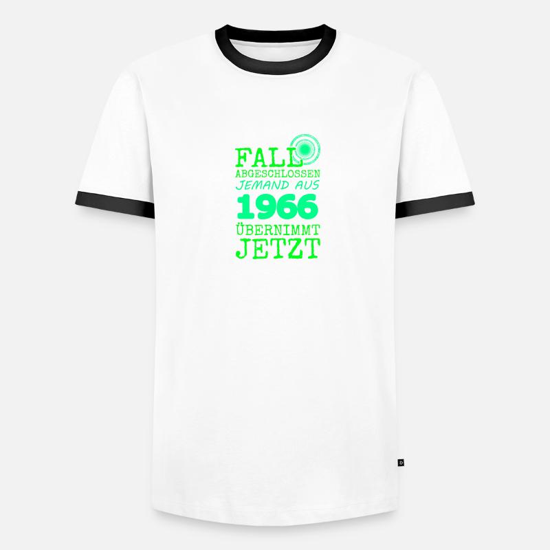 Fall 1966 Männer Kontrast-T-Shirt