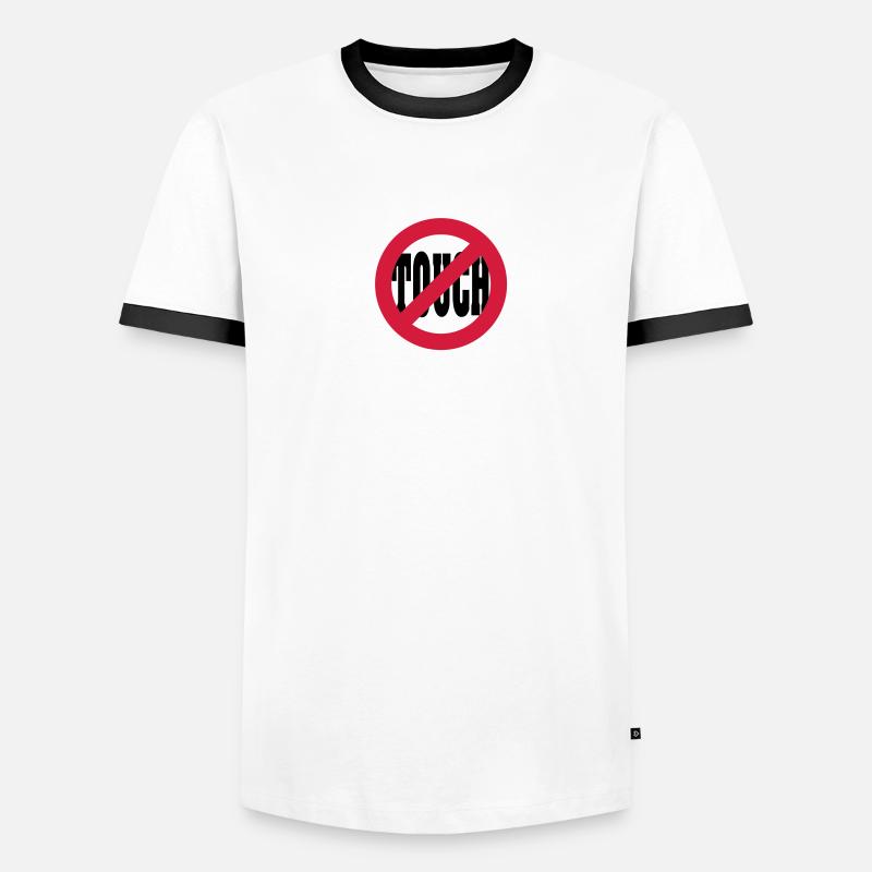 dont touch Men's Ringer Shirt