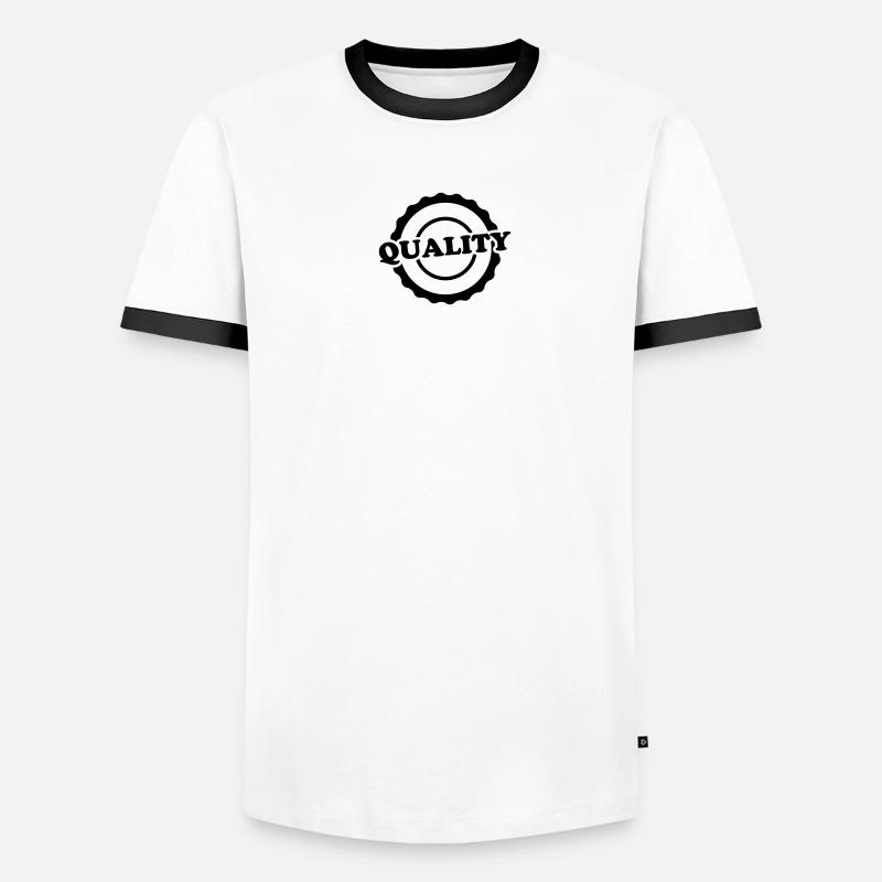 Cool Quality Design T-shirt contrasté Homme