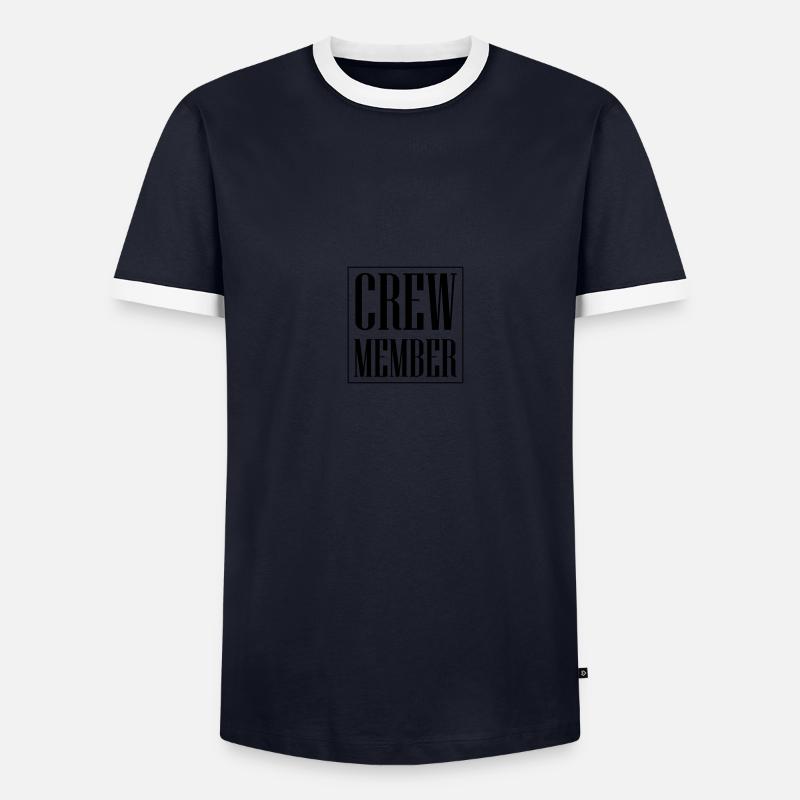 Membre d’équipage T-shirt contrasté Homme
