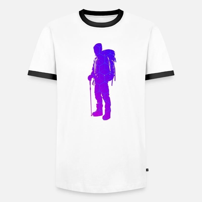 Escalade de bloc Escalade Grimpeuse T-shirt contrasté Homme