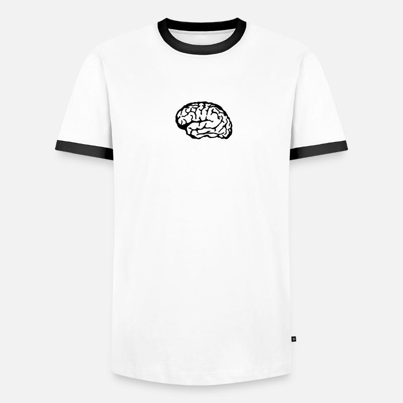 brain Men's Ringer Shirt