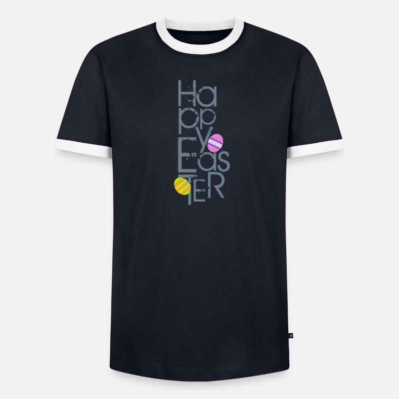 Happy Easter Men's Ringer Shirt